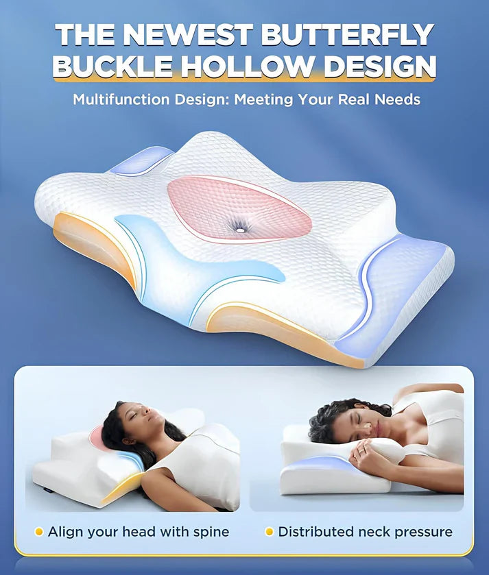 CloudCradle™ | Memory Foam Neck Pillow