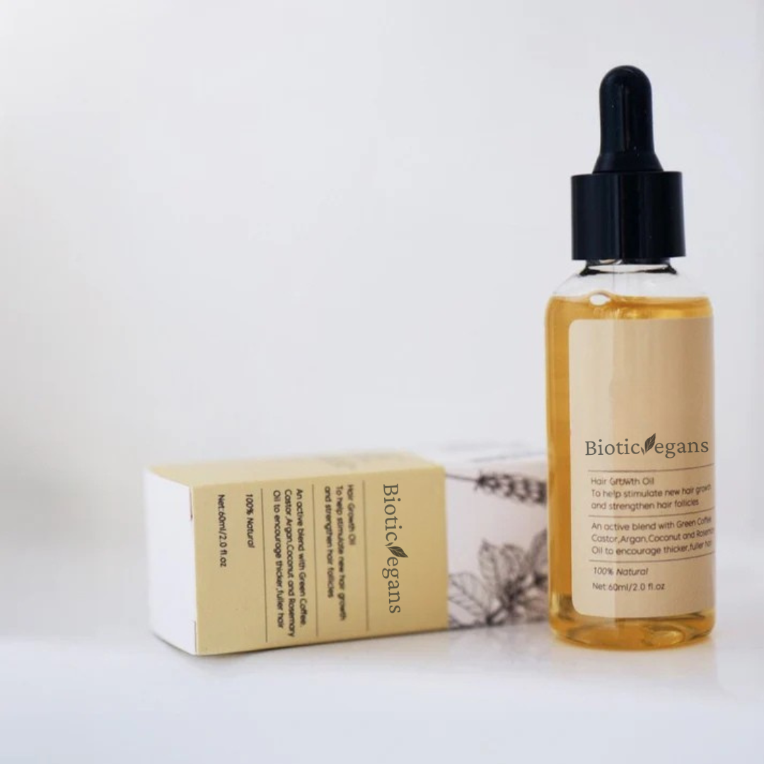 Biotic Vegans | Natural Hair Growth Oil