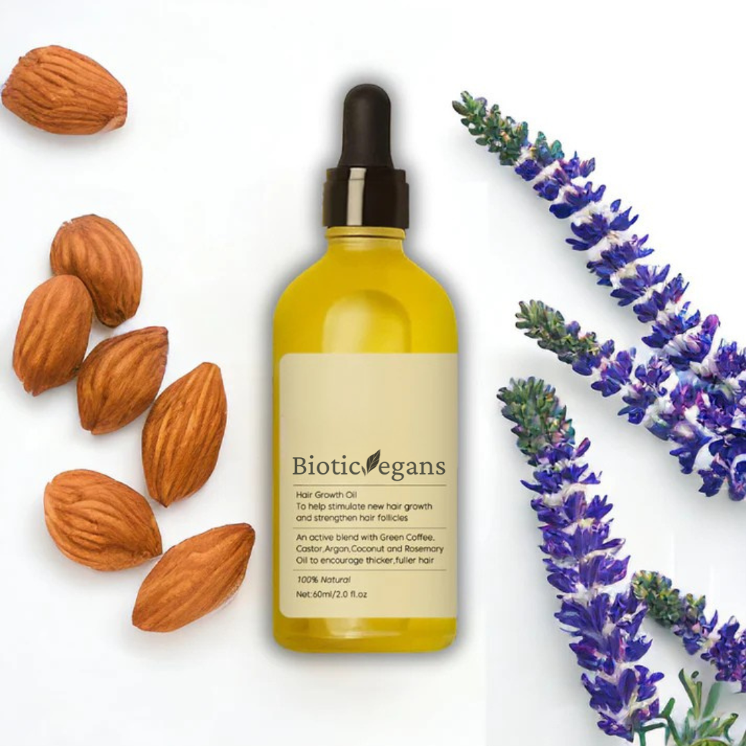 Biotic Vegans | Natural Hair Growth Oil